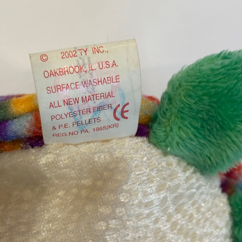 Ty Beanie Babies Zoom the Turtle - Picture 5 of 5